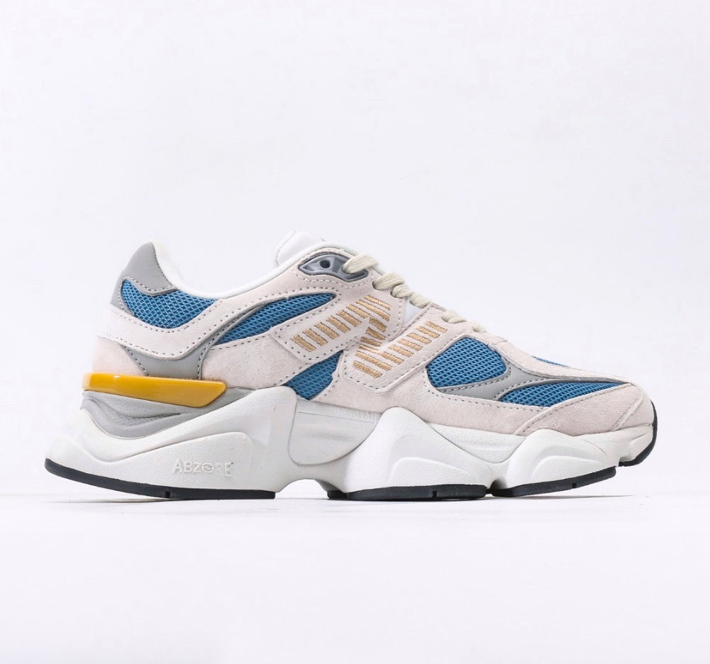 NB 9060 white blue cream