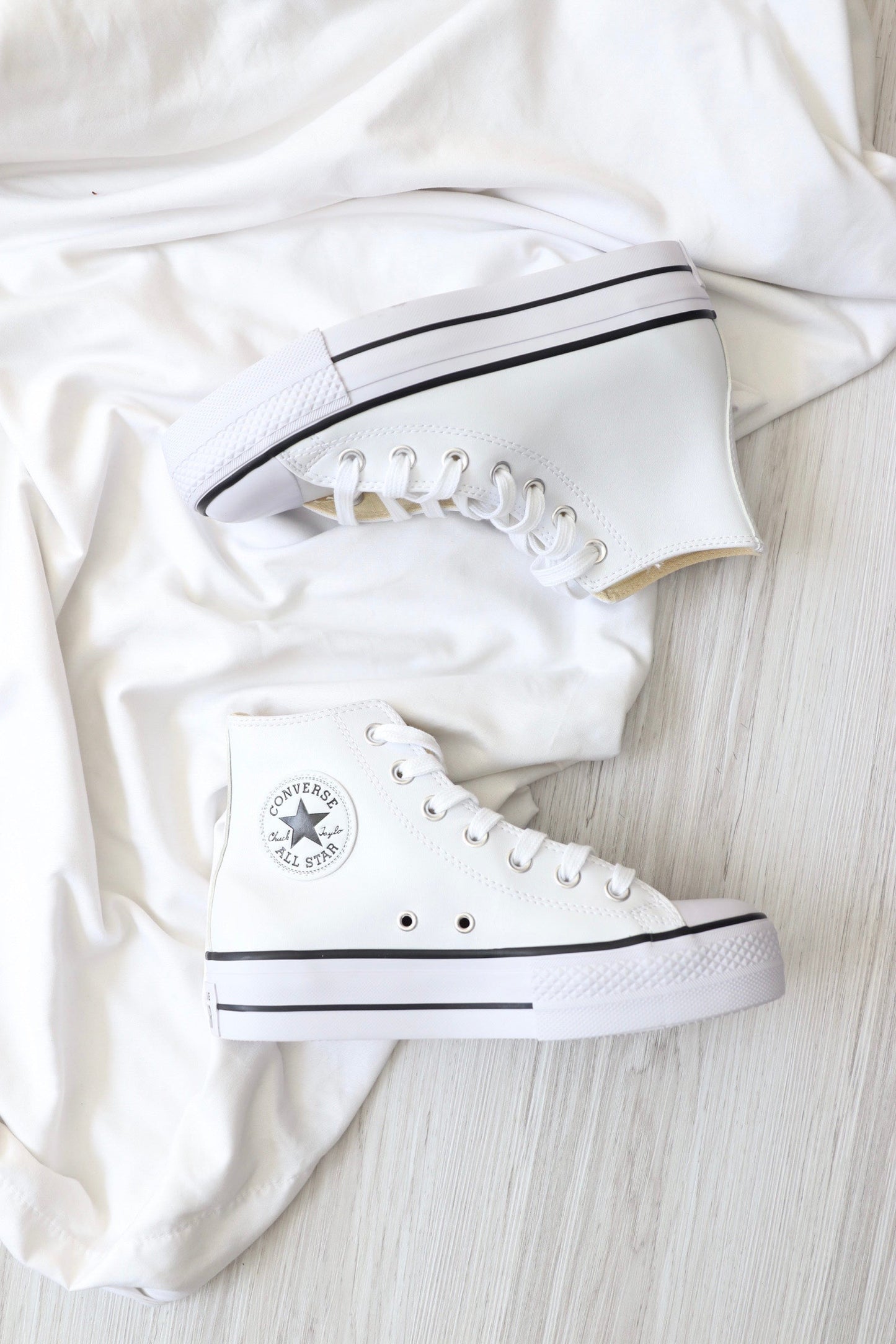 Plataforma White (cuero/leather)