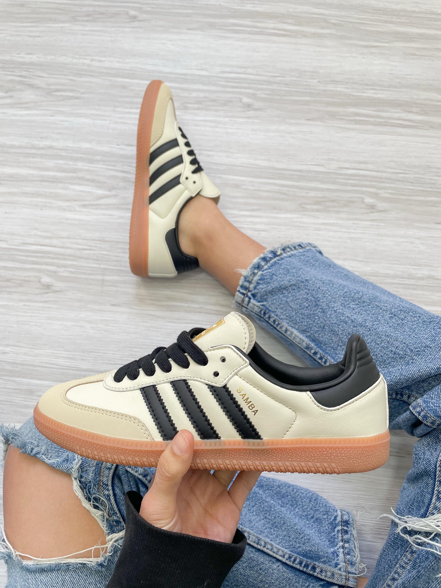 Samba OG Gold Black