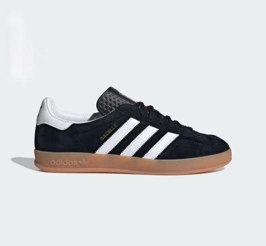 Gazelle Black / White Stripes