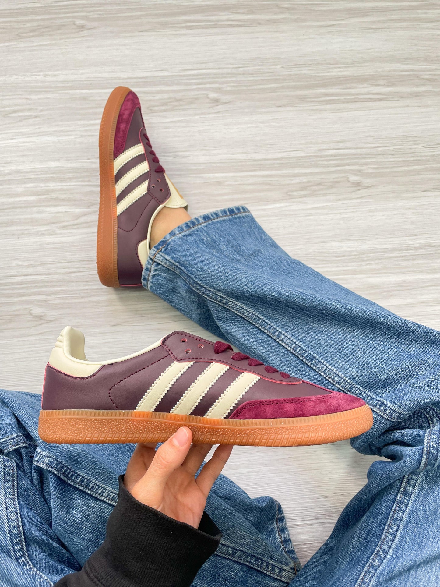 Samba Gold Maroon