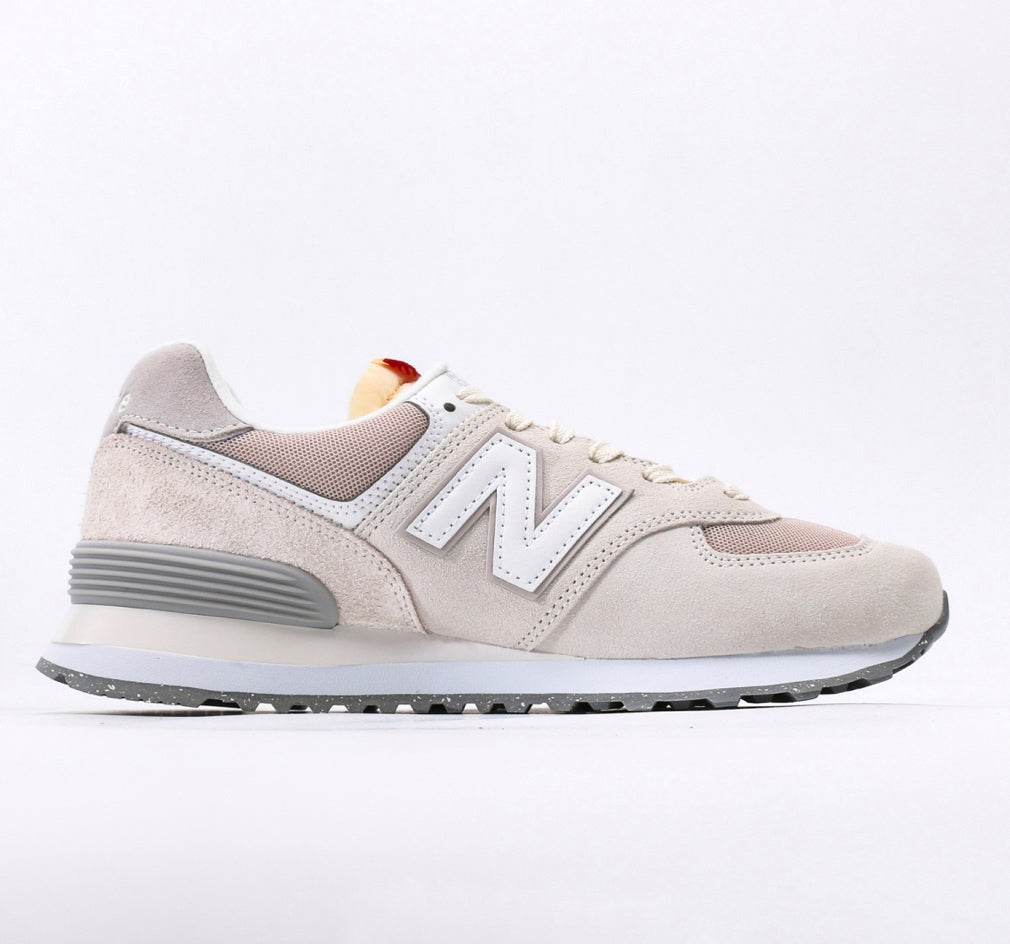 574 Beige White